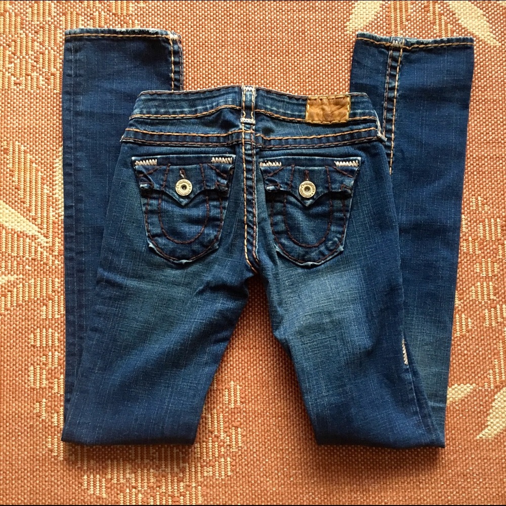 True Religion Thick Stitch Jeans